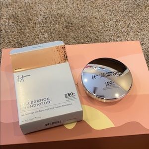 It cosmetics celebration foundation with brush